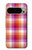 S3941 LGBT Lesbian Pride Flag Plaid Case For Google Pixel 9 Pro