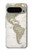 S0604 World Map Case For Google Pixel 9 Pro XL
