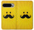 S1145 Yellow Mustache Sun Case For Google Pixel 9 Pro XL