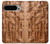 S1307 Fish Wood Carving Graphic Printed Case For Google Pixel 9 Pro XL