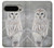 S1566 Snowy Owl White Owl Case For Google Pixel 9 Pro XL