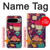 S2353 Paris Cartoon Vintage Pattern Case For Google Pixel 9 Pro XL