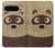 S2825 Cute Cartoon Raccoon Case For Google Pixel 9 Pro XL