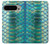 S3414 Green Snake Scale Graphic Print Case For Google Pixel 9 Pro XL