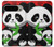 S3929 Cute Panda Eating Bamboo Case For Google Pixel 9 Pro XL