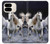S0246 White Horse Case For Google Pixel 9 Pro Fold
