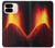 S0745 Volcano Lava Case For Google Pixel 9 Pro Fold