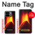 S0745 Volcano Lava Case For Google Pixel 9 Pro Fold