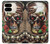 S0753 Skull Wing Rose Punk Case For Google Pixel 9 Pro Fold