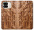 S1307 Fish Wood Carving Graphic Printed Case For Google Pixel 9 Pro Fold