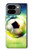 S3844 Glowing Football Soccer Ball Case For Google Pixel 9 Pro Fold