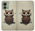 S0360 Coffee Owl Case For Motorola Edge (2023), Edge 40