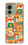 S1873 Western Pattern Case For Motorola Edge (2023), Edge 40