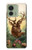 S2841 Vintage Reindeer Christmas Case For Motorola Edge (2023), Edge 40