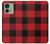 S2931 Red Buffalo Check Pattern Case For Motorola Edge (2023), Edge 40