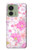 S3036 Pink Sweet Flower Flora Case For Motorola Edge (2023), Edge 40