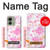 S3036 Pink Sweet Flower Flora Case For Motorola Edge (2023), Edge 40