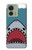 S3825 Cartoon Shark Sea Diving Case For Motorola Edge (2023), Edge 40