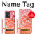 S2543 Japanese Kimono Style Flower Pattern Case For Motorola Edge 40 Neo