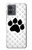 S2355 Paw Foot Print Case For Motorola Moto G14