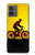S2385 Bicycle Bike Sunset Case For Motorola Moto G14