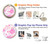 S3036 Pink Sweet Flower Flora Case For Motorola Moto G14