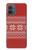 S3384 Winter Seamless Knitting Pattern Case For Motorola Moto G14