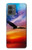 S3841 Bald Eagle Flying Colorful Sky Case For Motorola Moto G14