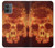 S3881 Fire Skull Case For Motorola Moto G14