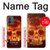 S3881 Fire Skull Case For Motorola Moto G14