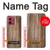 S0599 Wood Graphic Printed Case For Motorola Moto G84
