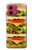 S0790 Hamburger Case For Motorola Moto G84