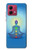 S2295 Bhuddha Aura Chakra Balancing Healing Case For Motorola Moto G84