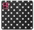 S2299 Black Polka Dots Case For Motorola Moto G84