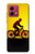 S2385 Bicycle Bike Sunset Case For Motorola Moto G84