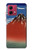 S2390 Katsushika Hokusai Red Fuji Case For Motorola Moto G84