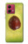 S2552 Avocado Fruit Case For Motorola Moto G84