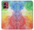 S2945 Colorful Watercolor Case For Motorola Moto G84