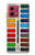 S3243 Watercolor Paint Set Case For Motorola Moto G84