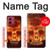 S3881 Fire Skull Case For Motorola Moto G84