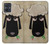 S2826 Cute Cartoon Unsleep Black Sheep Case For Motorola Moto G54