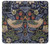 S3791 William Morris Strawberry Thief Fabric Case For Motorola Moto G54