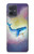 S3802 Dream Whale Pastel Fantasy Case For Motorola Moto G54
