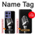 S1672 Retro Microphone Jazz Music Case For Motorola Edge 50 Pro