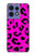 S1850 Pink Leopard Pattern Case For Motorola Edge 50 Pro
