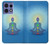S2295 Bhuddha Aura Chakra Balancing Healing Case For Motorola Edge 50 Pro