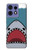 S3825 Cartoon Shark Sea Diving Case For Motorola Edge 50 Pro
