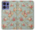 S3910 Vintage Rose Case For Motorola Edge 50 Pro