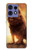 S1957 Lion Aslan Case For Motorola Edge 50 Fusion