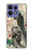 S2086 Peacock Painting Case For Motorola Edge 50 Fusion